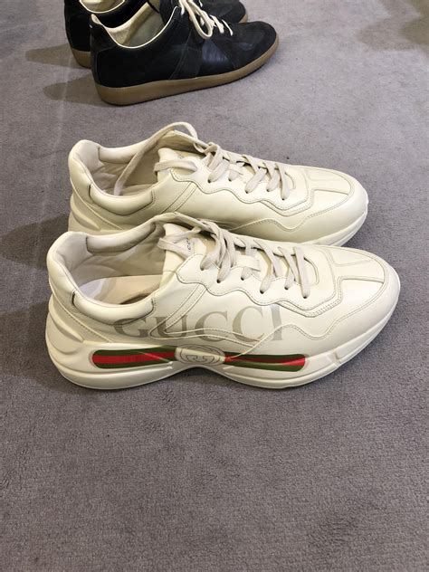 gucci sneakers rhyton fake|Gucci rhyton sneakers cheap.